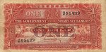 Straits Settlements, 1 Dollar, P-0009a