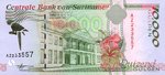 Suriname, 10,000 Gulden, P-0145