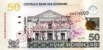 Suriname, 50 Dollar, P-0160s
