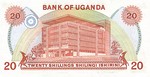 Uganda, 20 Shilling, P-0017