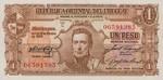 Uruguay, 1 Peso, P-0035b Sign.2