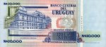 Uruguay, 10,000 New Peso, P-0068B