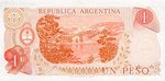 Argentina, 1 Peso, P-0287 Sign.1