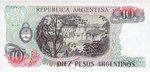 Argentina, 10 Peso Argentino, P-0313a