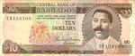 Barbados, 10 Dollar, P-0033a