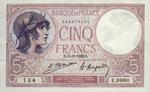 France, 5 Franc, P-0072c