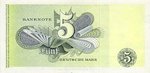 Germany - Federal Republic, 5 Deutsche Mark, P-0013a
