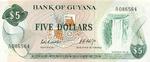 Guyana, 5 Dollar, P-0022c