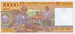 Madagascar, 2,000/10000 Ariary/Franc, P-0079a