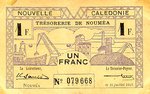 New Caledonia, 1 Franc, P-0052