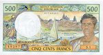 New Caledonia, 500 Franc, P-0060c