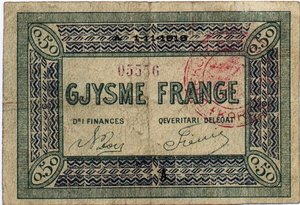 Albania, 1/2 Franc, S147a