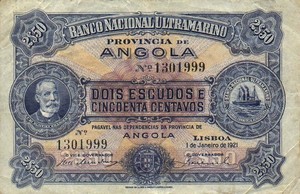 Angola, 2.50 Escudo, P56