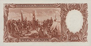Argentina, 100 Peso, P272c Sign.2