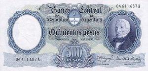 Argentina, 500 Peso, P278a