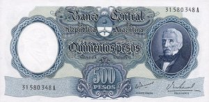 Argentina, 500 Peso, P278b