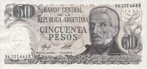 Argentina, 50 Peso, P301b