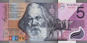 Australia, 5 Dollar, P56 v2