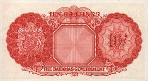 Bahamas, 10 Shilling, P14d