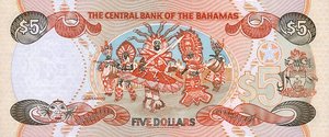 Bahamas, 5 Dollar, P63a