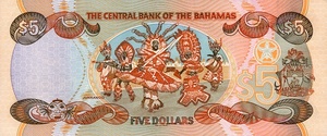Bahamas, 5 Dollar, P63b