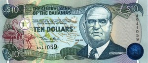 Bahamas, 10 Dollar, P64