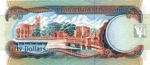 Barbados, 50 Dollar, P58