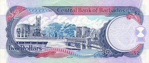 Barbados, 2 Dollar, P60