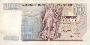 Belgium, 100 Franc, P134a