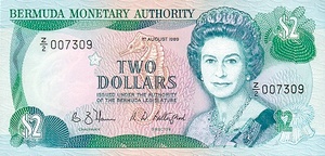 Bermuda, 2 Dollar, P34br