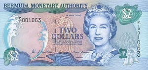 Bermuda, 2 Dollar, P50r