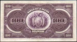 Bolivia, 100 Boliviano, P111a