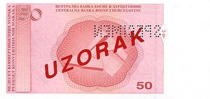 Bosnia and Herzegovina, 50 Convertible Mark, P68s2