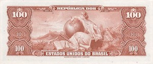 Brazil, 100 Cruzeiro, P170b