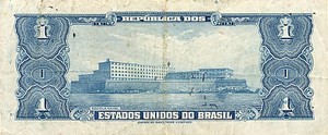 Brazil, 1 Cruzeiro, P132 Sign.1