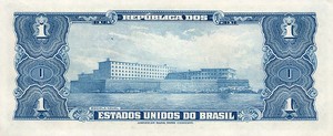 Brazil, 1 Cruzeiro, P132 Sign.3