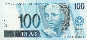 Brazil, 100 Real, P247a