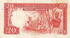 British West Africa, 20 Shilling, P10a