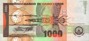 Cape Verde, 1,000 Escudo, P65a