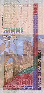 Cape Verde, 5,000 Escudo, P67a