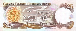 Cayman Islands, 25 Dollar, P14