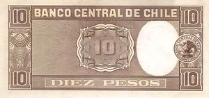 Chile, 10 Peso, P120 Sign.2