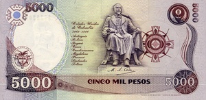 Colombia, 5,000 Peso, P440 v1
