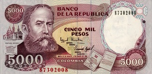 Colombia, 5,000 Peso, P440 v1