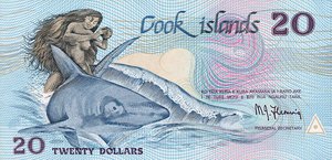 Cook Islands, The, 20 Dollar, P5b