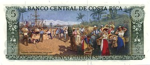 Costa Rica, 5 Colones, P247