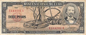 Cuba, 10 Peso, P88b