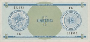 Cuba, 5 Peso, FX13