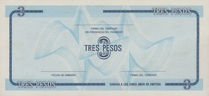 Cuba, 3 Peso, FX20