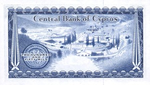 Cyprus, 250 Mil, P41c